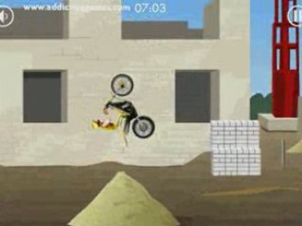 Stunt dirt bike big saltot