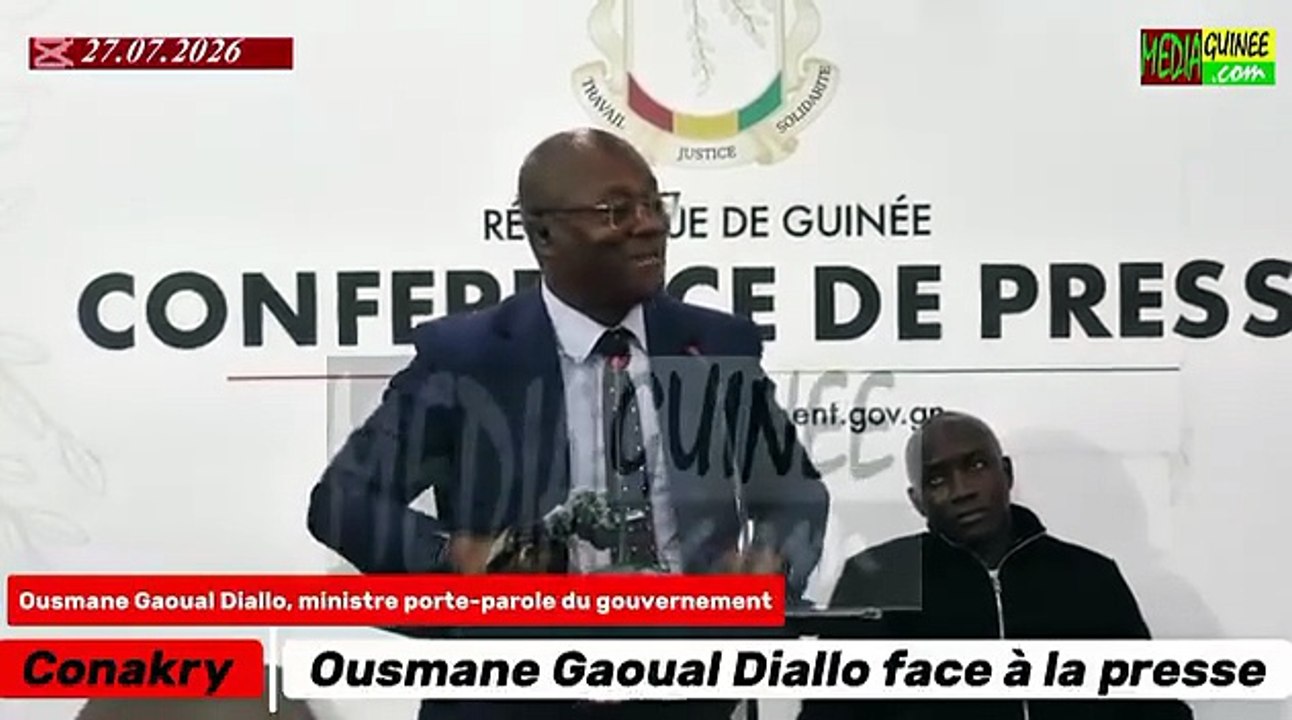 🇬🇳 Ousmane Gaoual Diallo : « L’évolution de notre économie et la très bonne tenue des fondamentaux économiques de notre pays ne laissent aucun pays étranger insensible. Le président de la République est donc solli