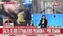 Salta: de 600 extranjeros pasaron a 7 por semana