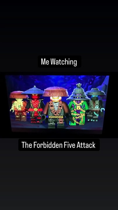 Lego Ninjago Dragon Rising Season 3 The Forbidden Five Attack