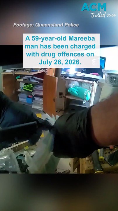 Mareeba man charged over alleged backyard drug stash hidden in socks