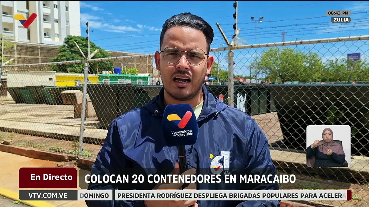 Zulia | Maracaibo incorpora nuevos contenedores al sistema de recolección de basura