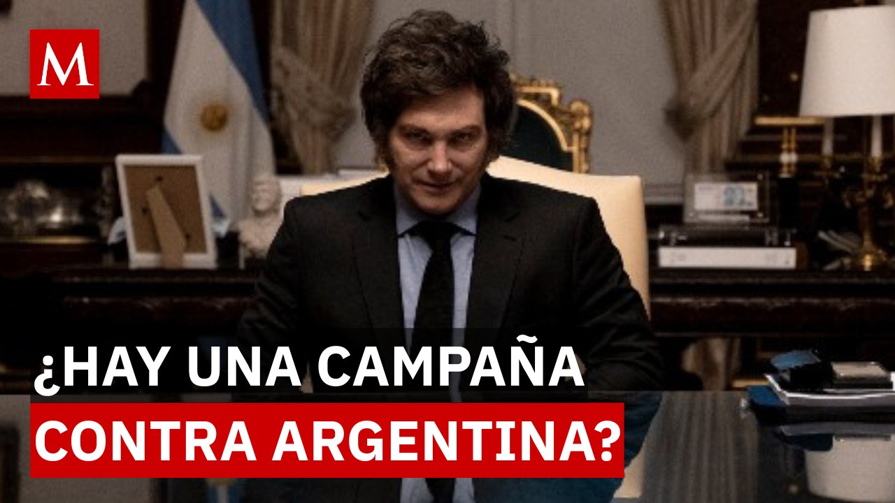 Javier Milei acusa a México y Brasil de financiar campaña antiargentina durante el Mundial 2026