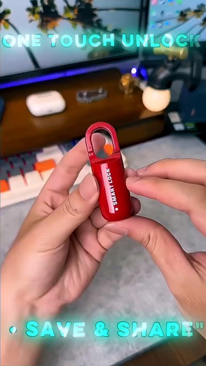 ✨ The Mini Smart Lock Every Traveler Should Own