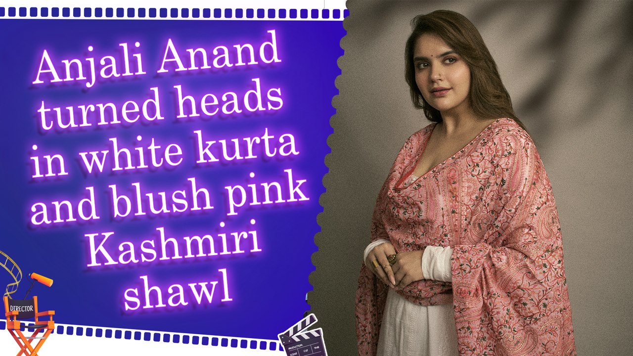 From Kashmiri shawl to statement nose pin, Anjali Anand serves ethnic perfection in new Insta series