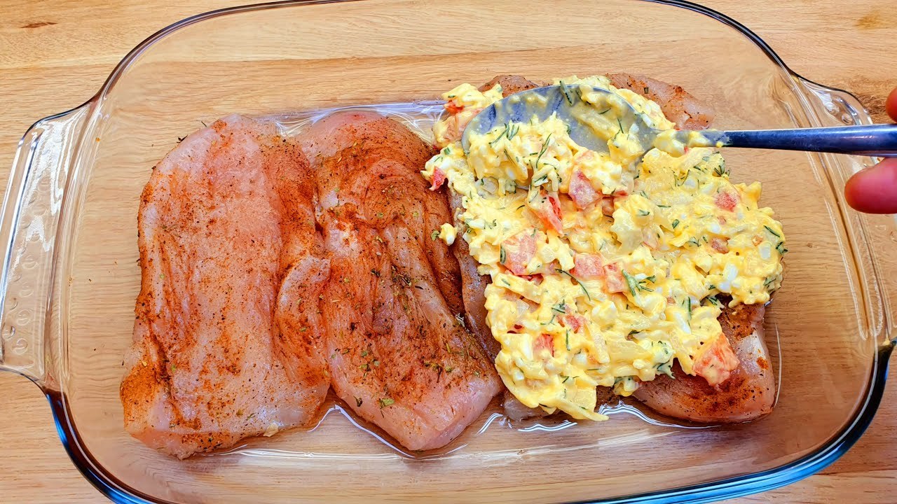 Rezept für Hähnchenfilet im Ofen, wenn Sie alle überraschen wollen, kochen Sie dieses Rezept