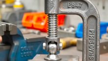 60-Year-Old Rusted C-Clamp Restoration
