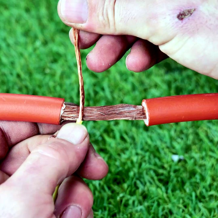 Essential technique for tying electrical wires