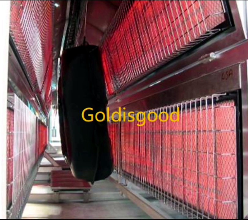 Gold reflector infrared heat lamp twin tube 11*23mm 400v 2800w 2500w short wave for paint drying