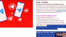 How & Where can I buy Telegram accounts? | PDF