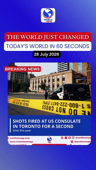 Shots fired at US consulate in Toronto for a second time this year