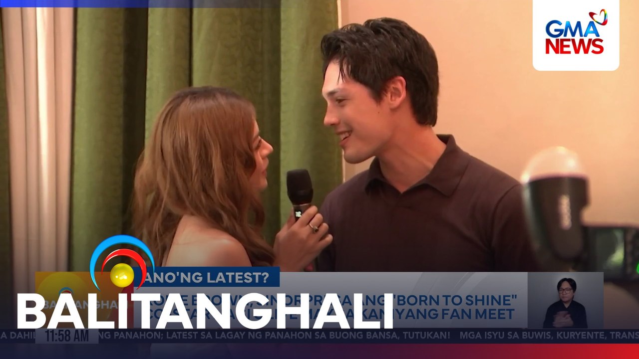 Kobie Brown, sinorpresa ang "Born to Shine" co-star na si Olive May sa kaniyang fan meet | Balitanghali