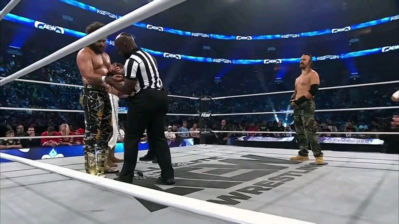 bang bang gang vs the dogs double chain match