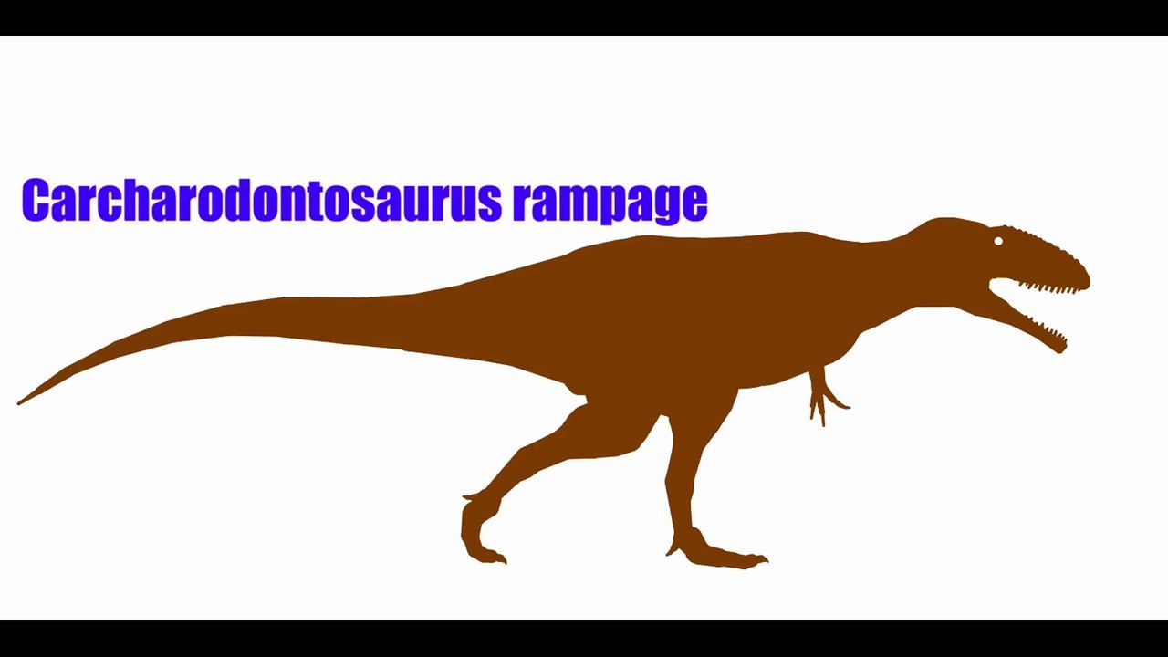 PPC - Carcharodontosaurus rampage (resounded)