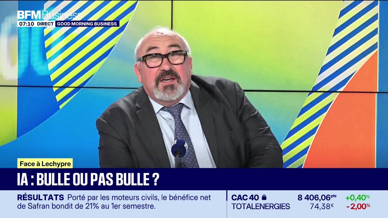 Emmanuel Lechypre face à Étienne Bracq : IA, bulle ou pas bulle ? - 28/07