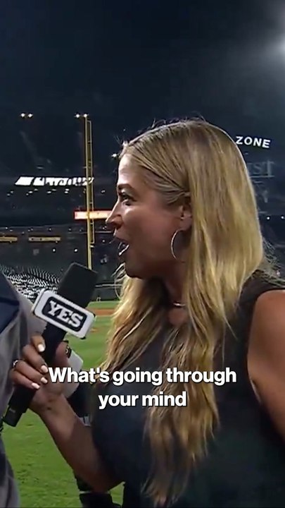 "I was living a dream running the bases"  Ali Sanchez after hitting his first career home run six seasons, 75 games into his MLB career.