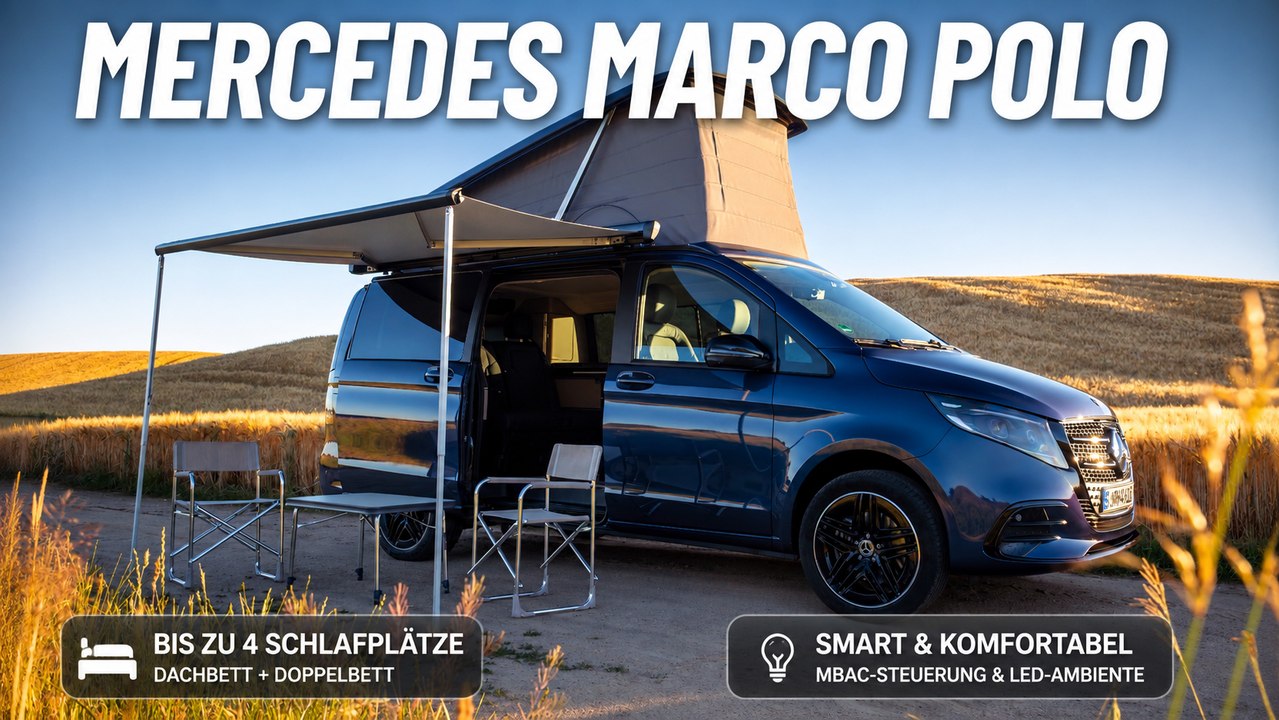 2027 Mercedes Marco Polo: Neue Technik und mehr Platz im Detail