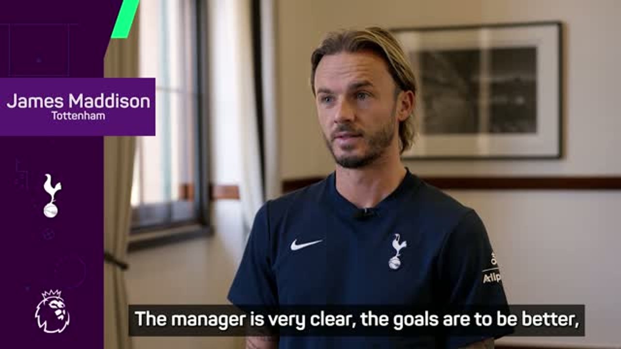 Spurs 'need to be better' this season - Maddison