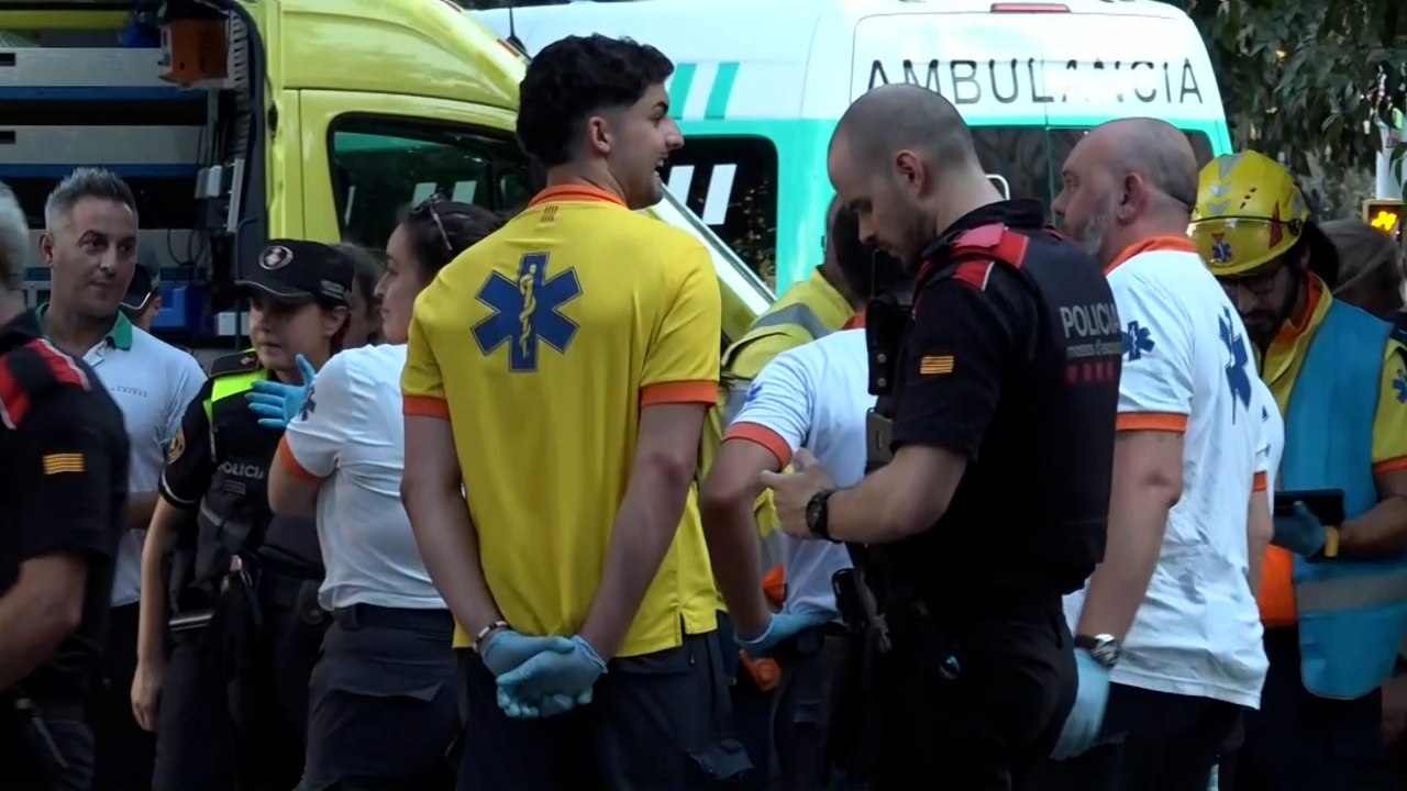 Incendio en el metro de Barcelona 