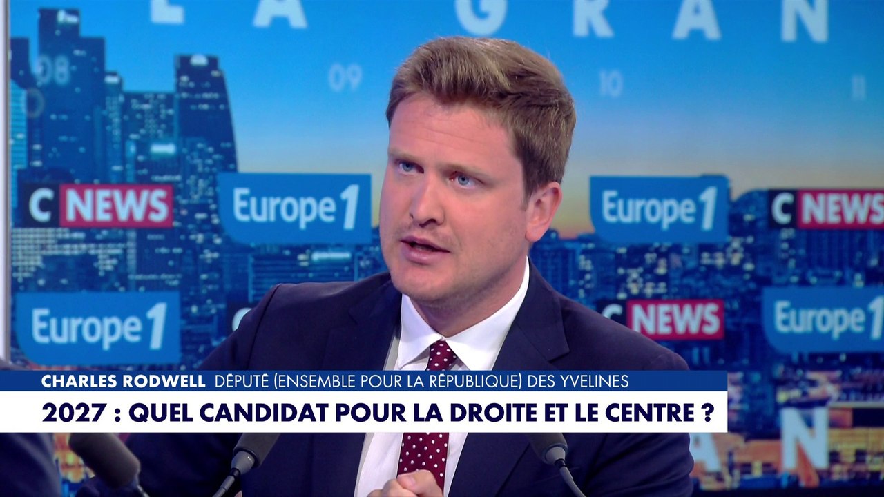 Charles Rodwell sur la présidentielle 2027 : «Si Bruno Le Maire est candidat, je le soutiendrai»