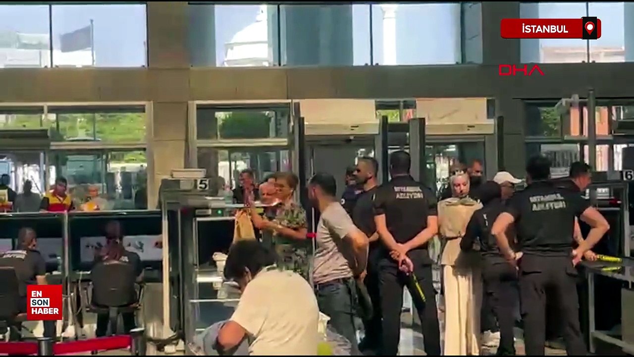 Ahbap Derneği soruşturmasında Gülben Ergen ifade vermek için adliyeye geldi