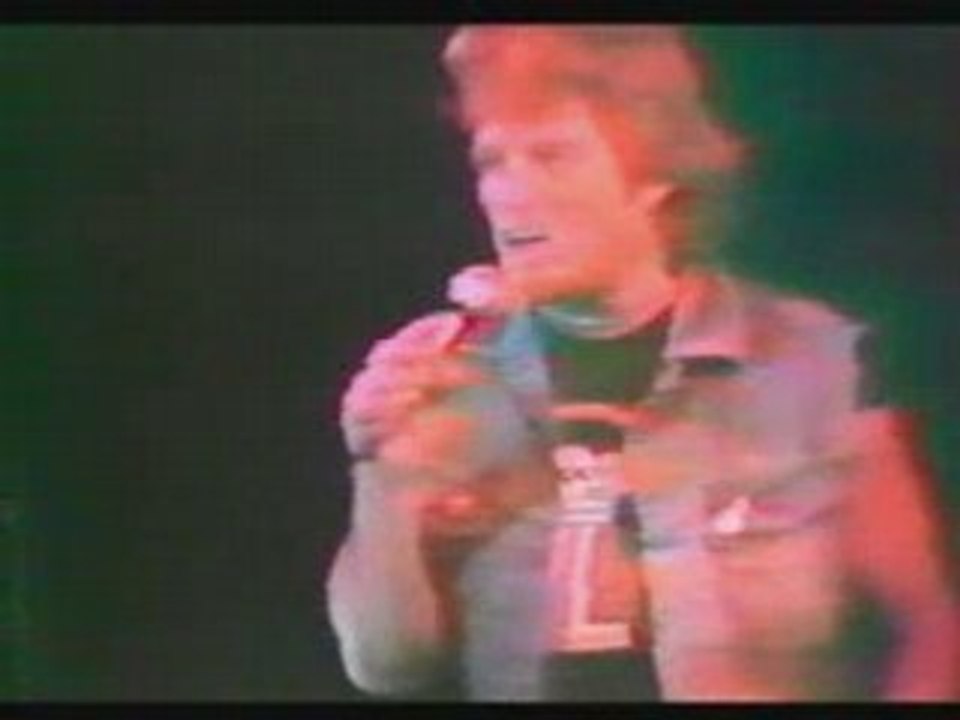 Johnny Hallyday - Noir c'est noir  ( Pénitencier de fleury merogis 1982 )