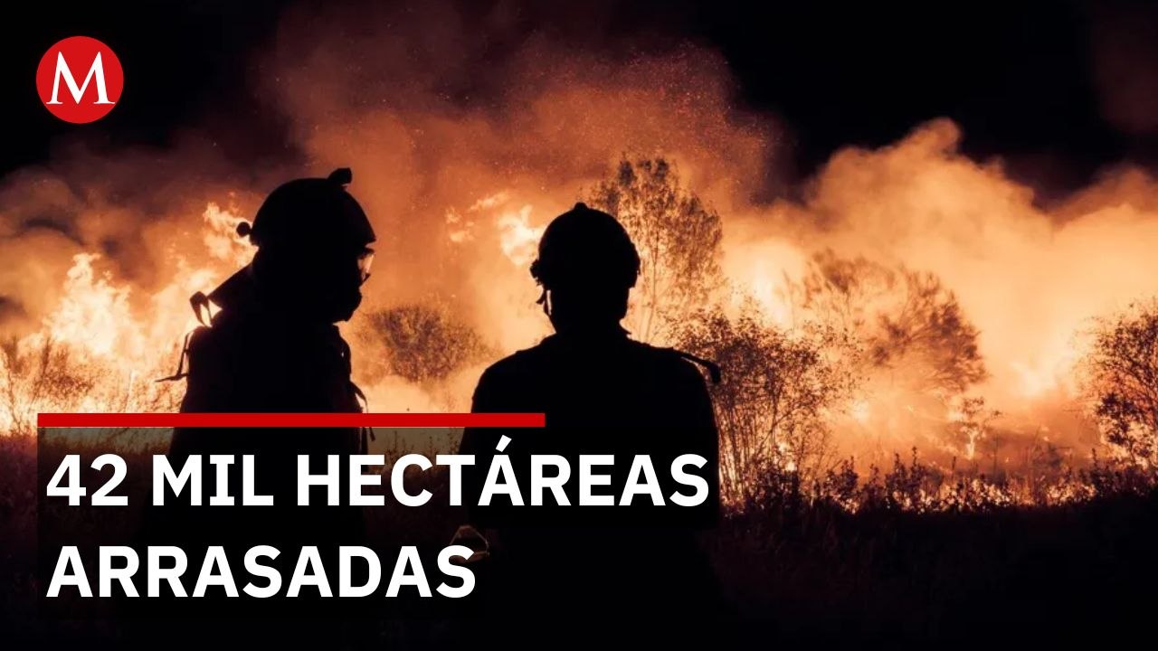 España y Francia evacúan a 100 mil personas por incendios que avanzan sin control