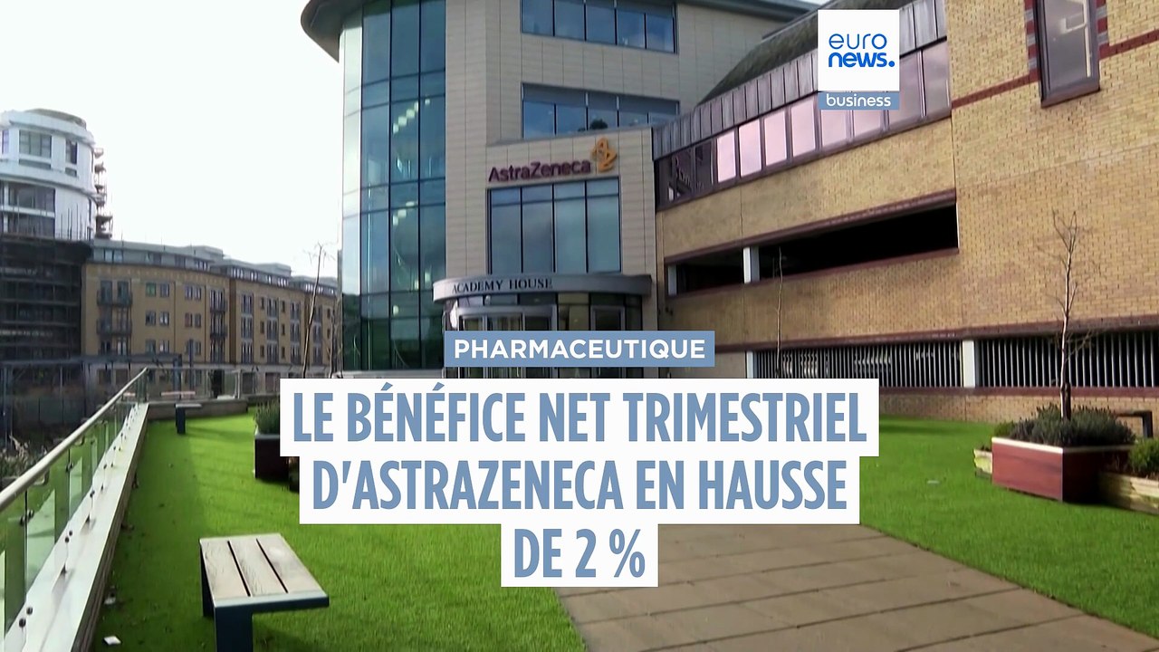 AstraZeneca : bénéfice net trimestriel en hausse de 2 % grâce aux anticancéreux