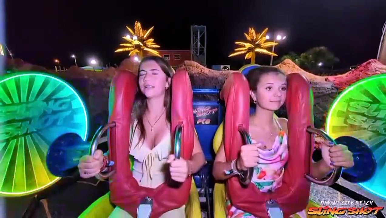 Funny Slingshot Ride Compilation. Awesome