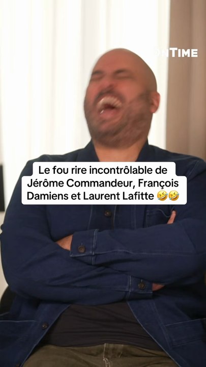 Le fou rire icontrôlable de Jérôme Commandeur et François Damiens🤣