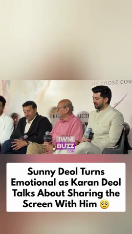A Proud Father Moment! Sunny Deol Turns Emotional as Karan Deol Talks About Sharing the Screen With Him in Batwara 1947
