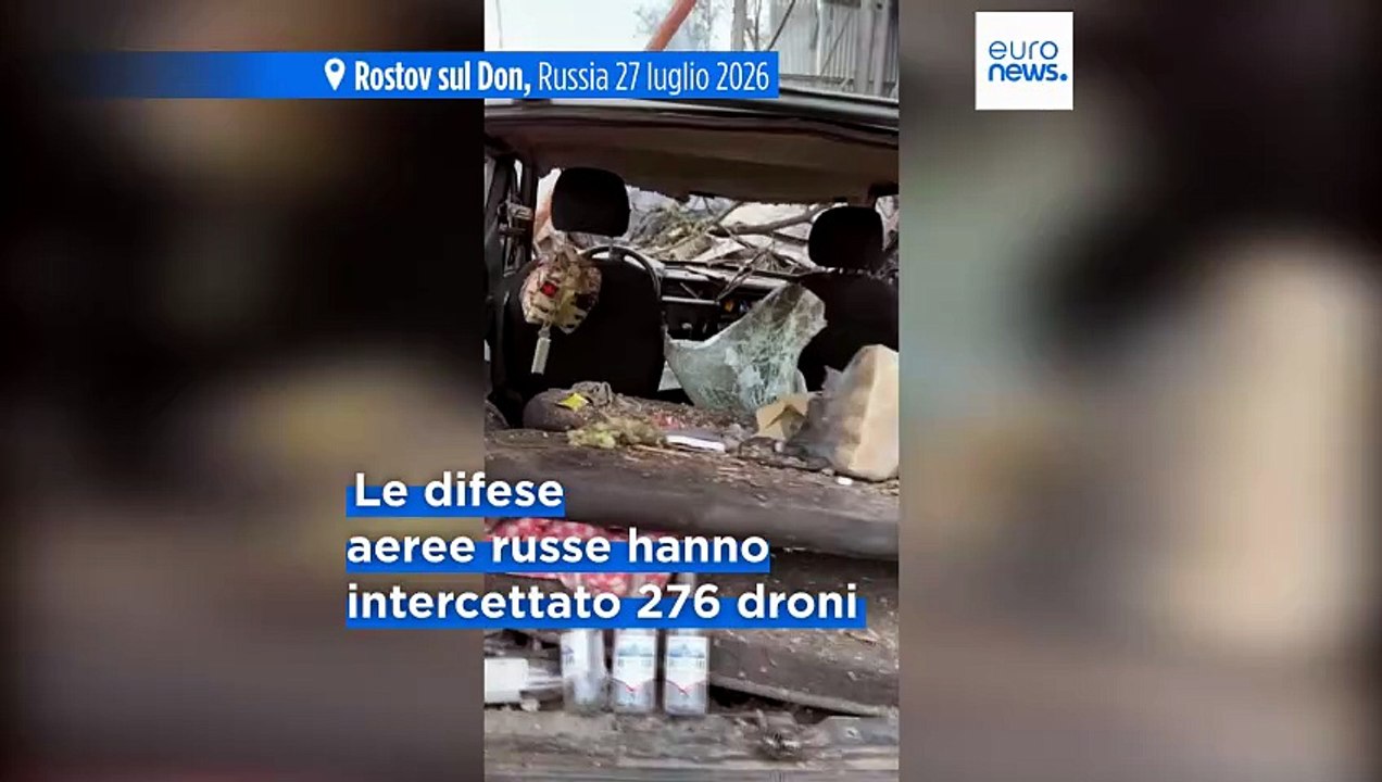 Ucraina, attacco di Kiev a Mosca con centinaia di droni