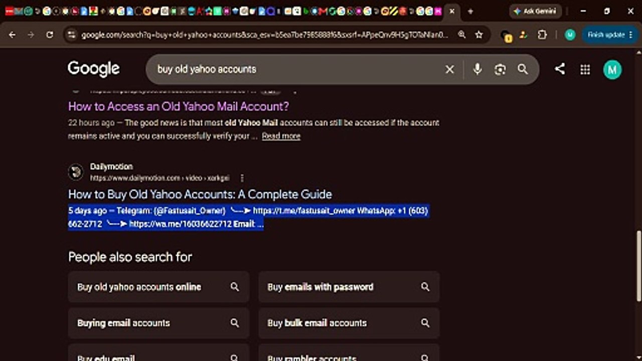 The 10 Sites Guide to Buying Old Yahoo Accounts in