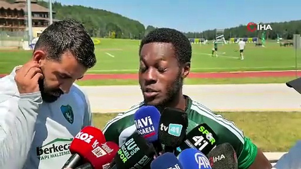 Kocaelisporlu Baku’dan taraftarlara: "Mesajımı sahada vereceğim" | Ajansspor | IHA