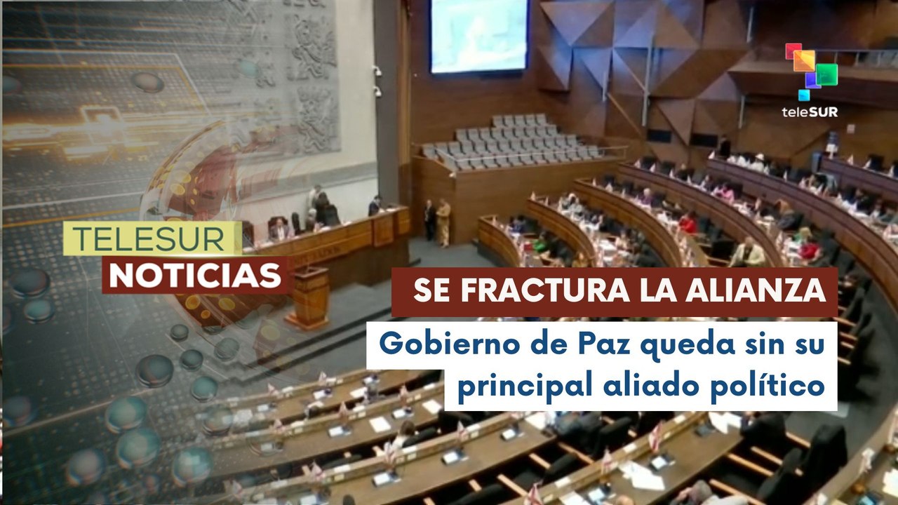 Rodrigo Paz pierde respaldo legislativo tras la ruptura con Samuel Doria Medina