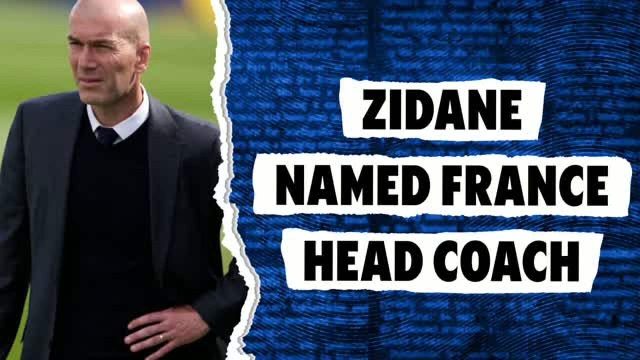 Zidane named France head coach
