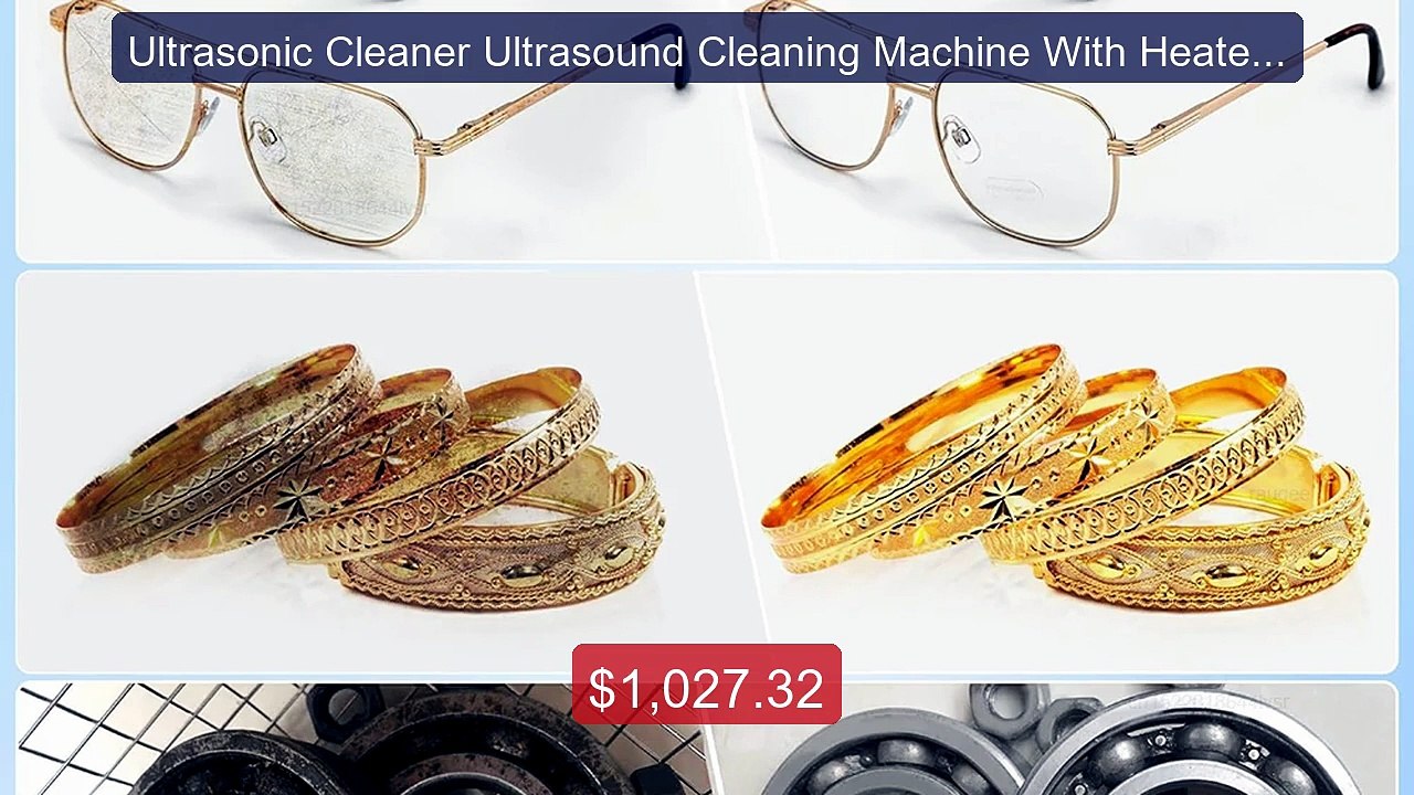 Ultrasonic Cleaner Ultrasound Cleaning Machine...