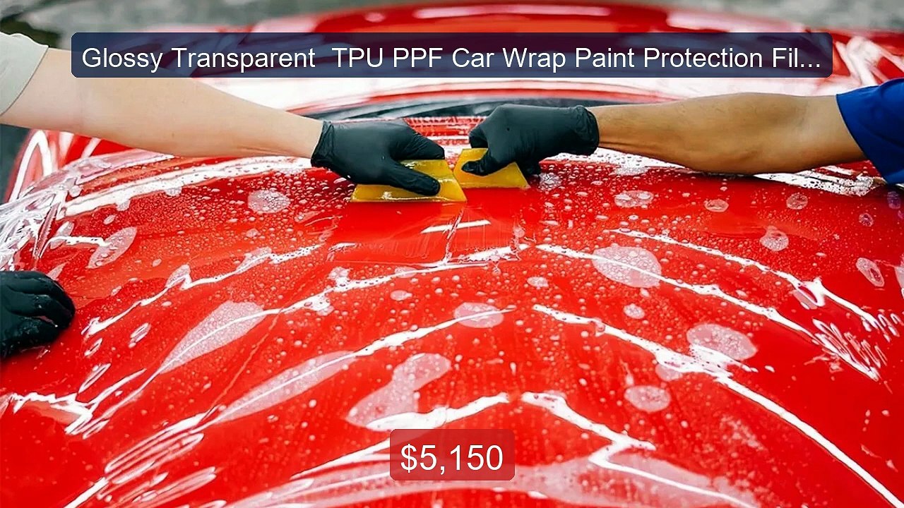 Glossy Transparent  TPU PPF Car Wrap Paint Protection Film In... -- Amazing Value 2026 | Must Have!