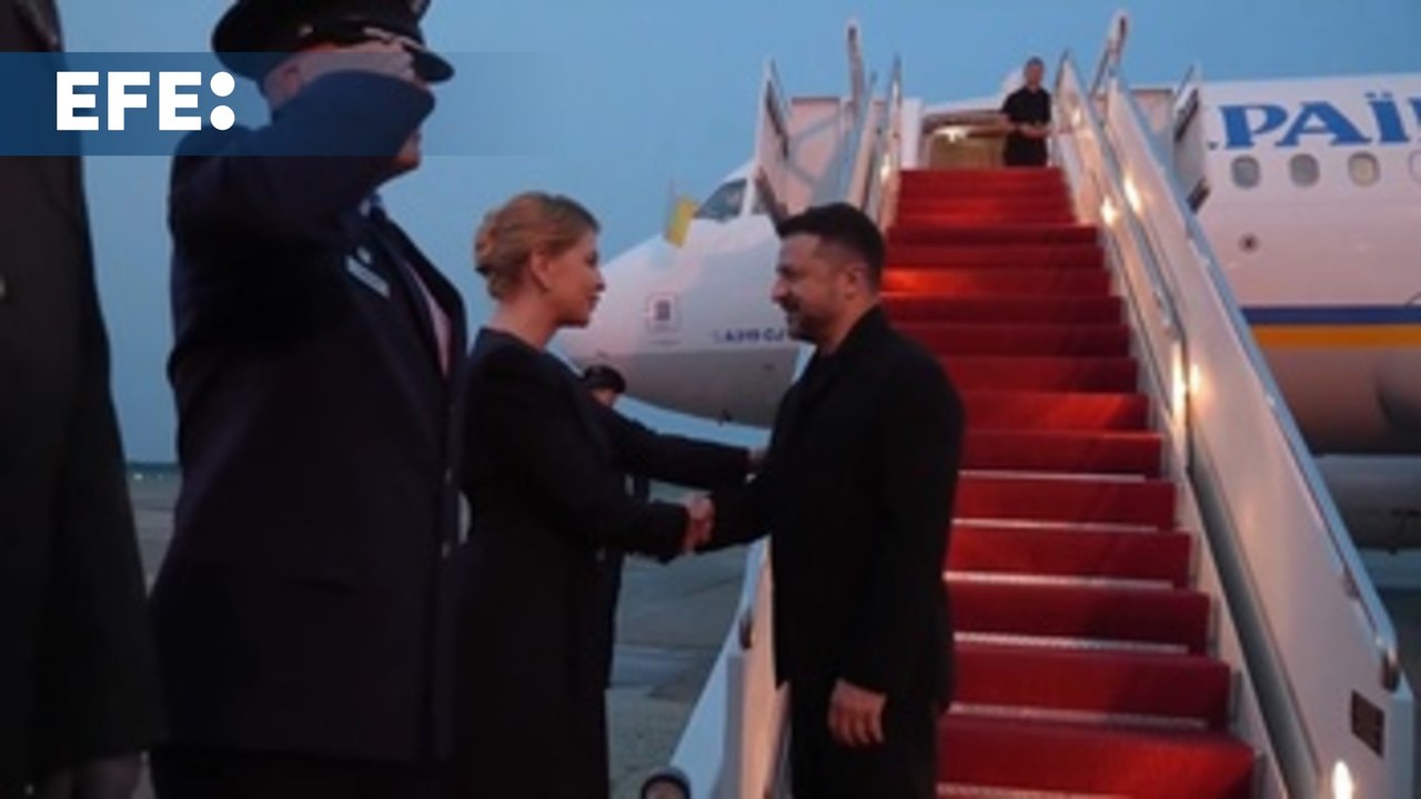 Zelenski llega a EE.UU. para reunirse con Trump y asistir al funeral de Lindsey Graham