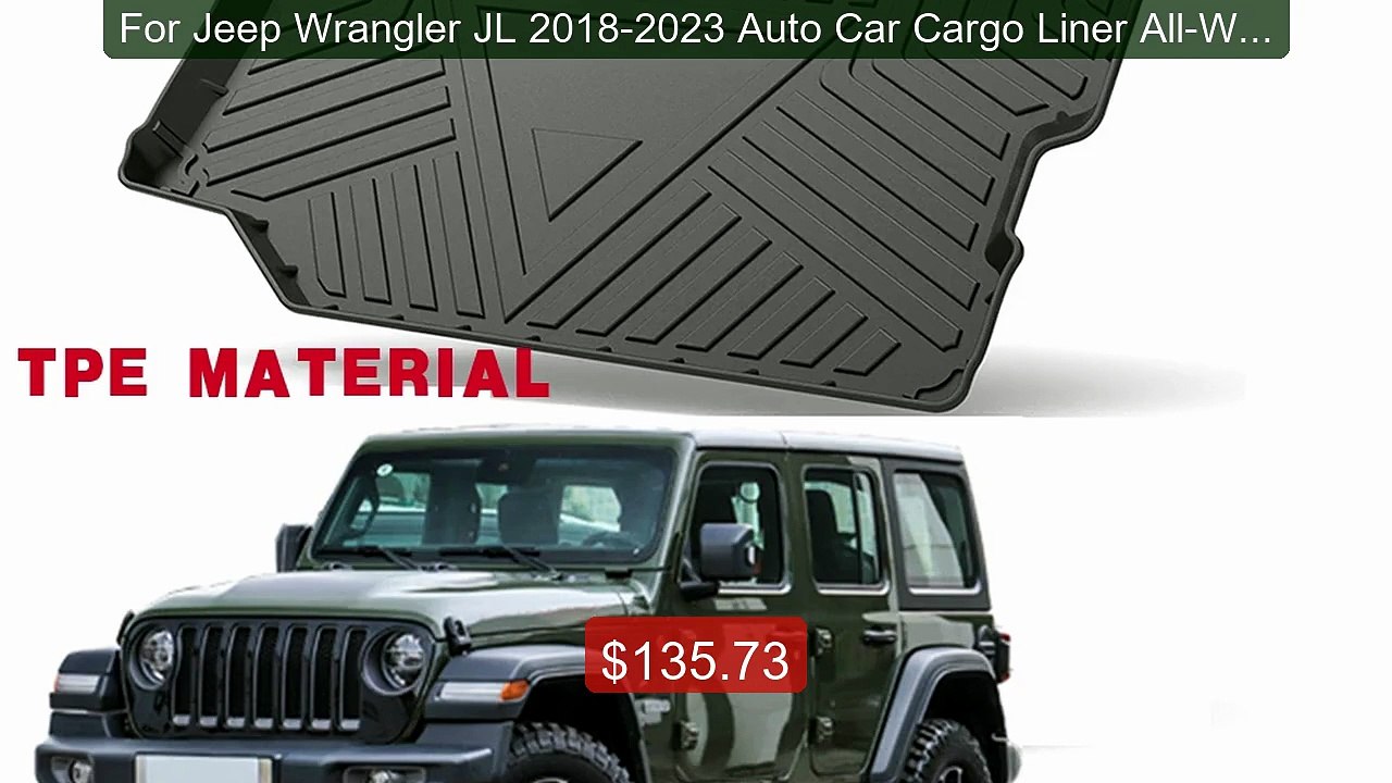 For Jeep Wrangler JL 2018-2023 Auto Car Cargo L...