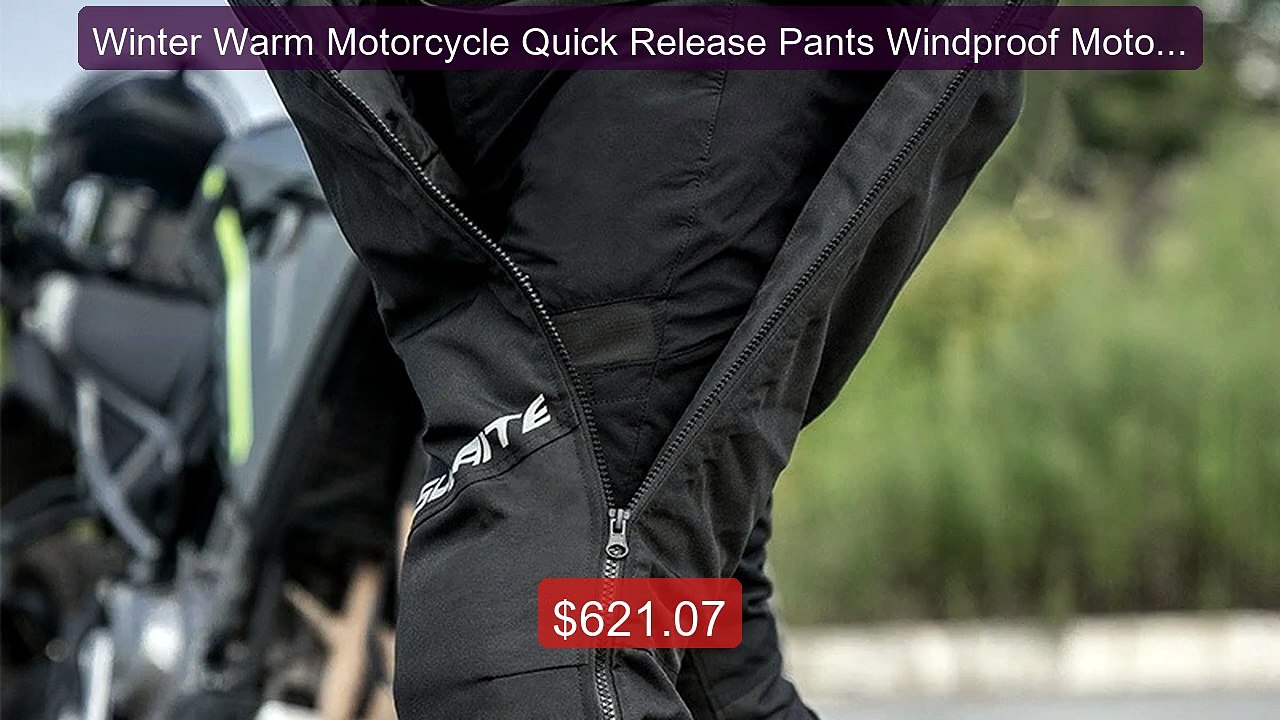 Winter Warm Motorcycle Quick Release Pants Windproof Motorcycle Rid... -- Top Rated 2026 | Buy Now!