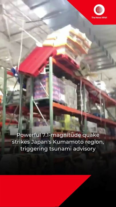 Powerful 7.1-magnitude quake strikes Japan's Kumamoto region