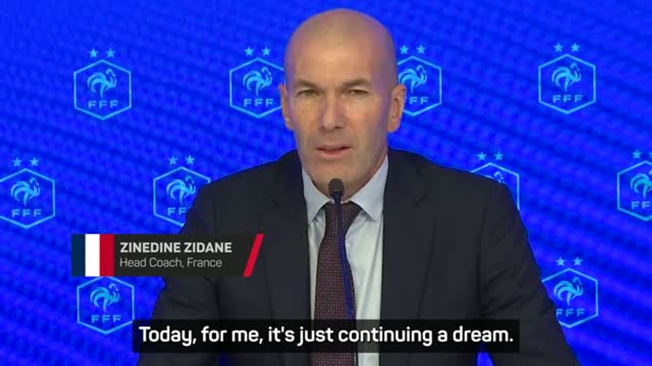 France was the only job I wanted - Zidane
