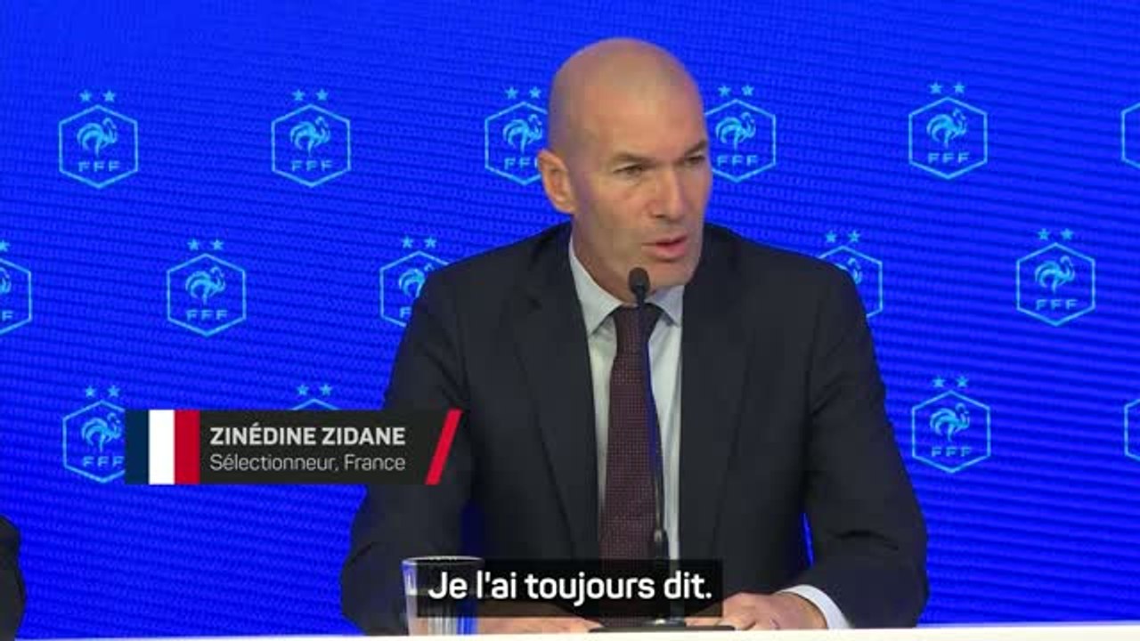 Bleus - Zidane : "Après Madrid, je ne voulais que l'équipe de France"