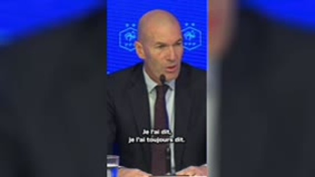 Bleus - Zidane - L'équipe de France et rien d'autre