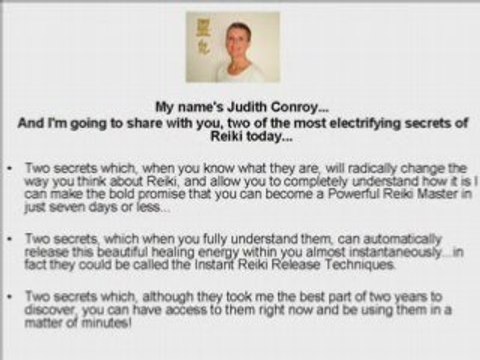 REIKI MASTER ONLINE DISTANCE ATTUNEMENT CEREMONY