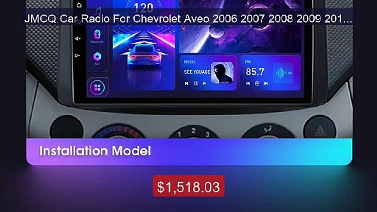 JMCQ Car Radio For Chevrolet Aveo 2006 2007 2008 2009 2010 201... -- Best Buy 2026 | Great Quality!