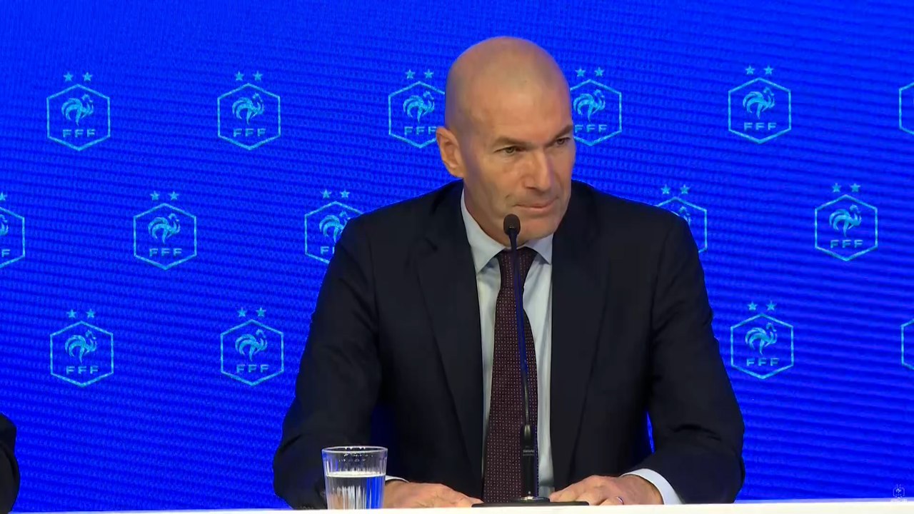 Zidane, nuevo seleccionador francés: "Para mí es una inmensa alegría"