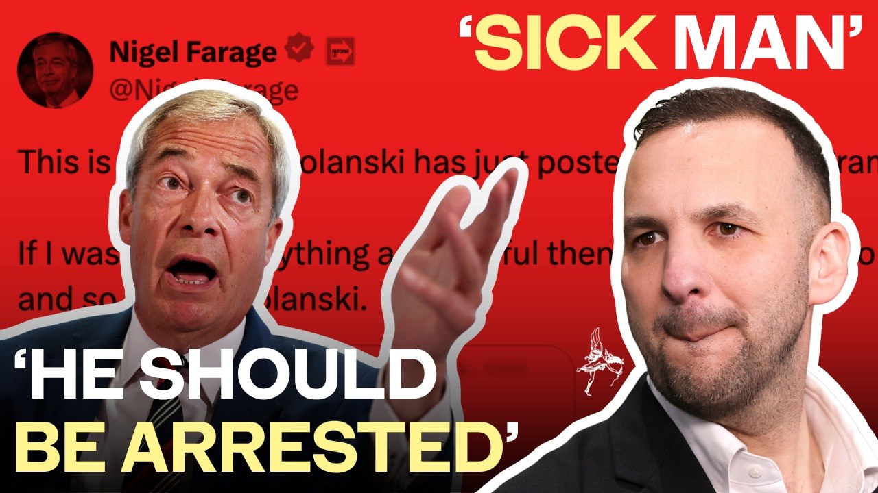 Farage calls for Polanski arrest after Green leader shares ‘sick’ social media post