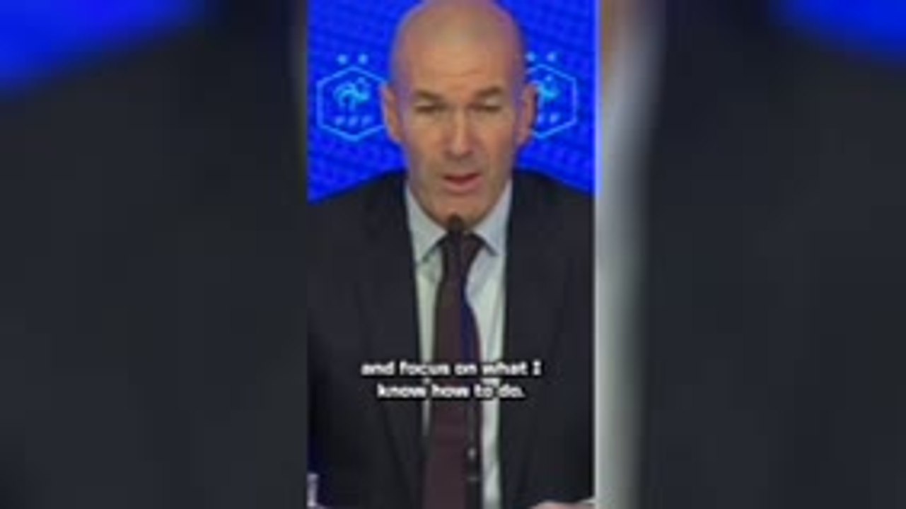 'Zizou is Zizou'- Zidane begins France reign his own way
